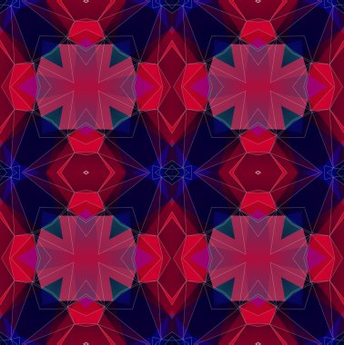 Arka plan deseni, kaleydoskop