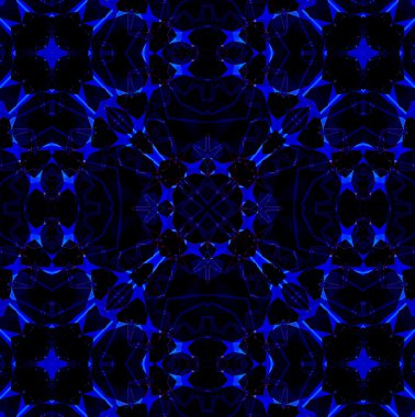 Renkli çiçek Dürbünü desen, soyut tasarım