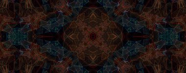 soyut renkli seamless modeli kaleydoskop