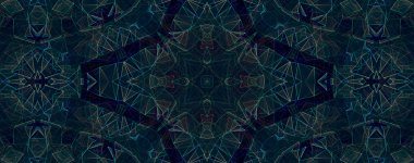 hafif mavi kaleidoscope arka plan