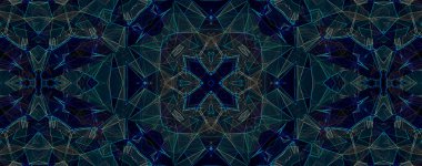 hafif mavi kaleidoscope arka plan