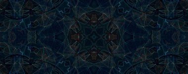 hafif mavi kaleidoscope arka plan