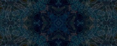 hafif mavi kaleidoscope arka plan