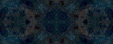 hafif mavi kaleidoscope arka plan