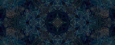 hafif mavi kaleidoscope arka plan