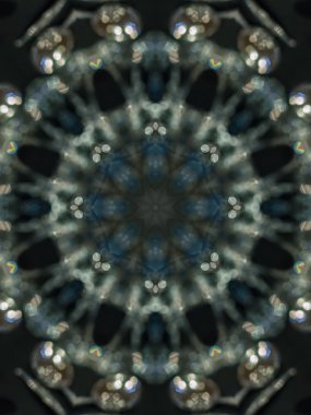 Brown etnik desen. Soyut kaleydoskop