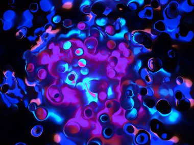 hafif mavi kaleidoscope arka plan