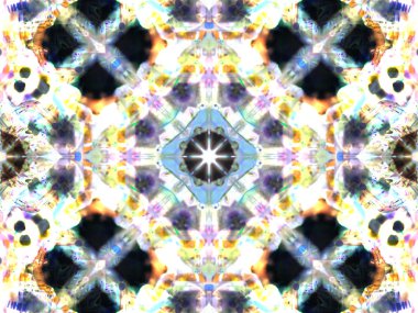 soyut renkli seamless modeli kaleydoskop