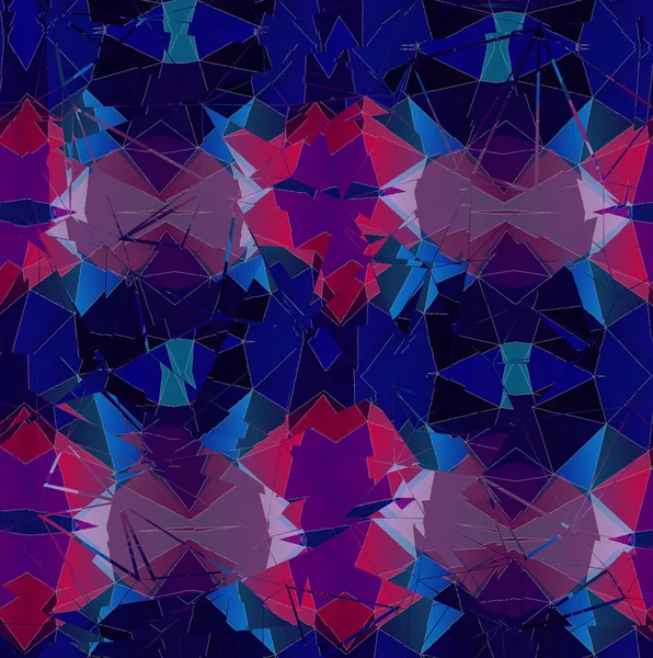 Light blue kaleidoscope background — Stock Photo, Image