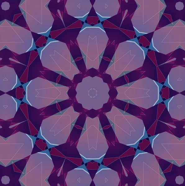 Abstraktní kaleidoskopický fialová textur — Stock fotografie