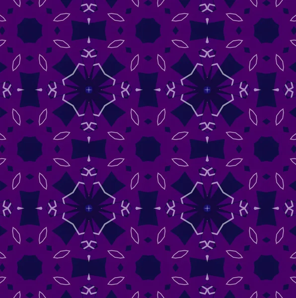 Abstract kaleidoscopic purple texture — Stock Photo, Image