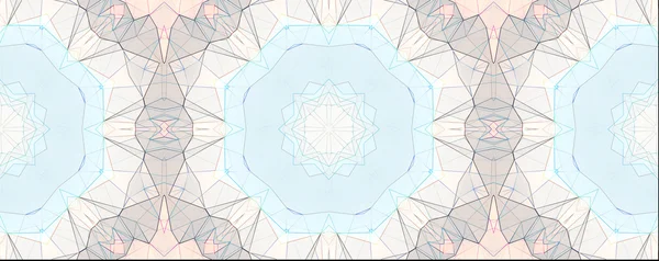 Light blue kaleidoscope background — Stock Photo, Image