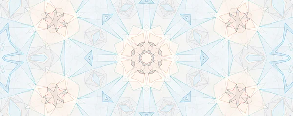 Hafif mavi kaleidoscope arka plan — Stok fotoğraf