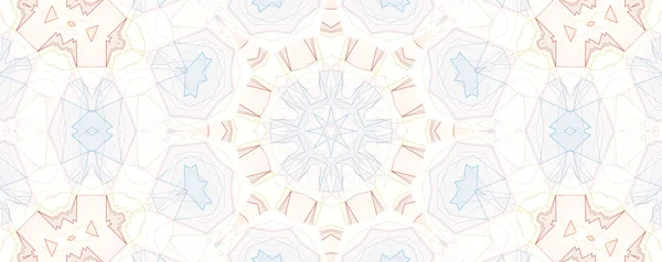 Barevný kaleidoskop vzorek, abstraktní design — Stock fotografie