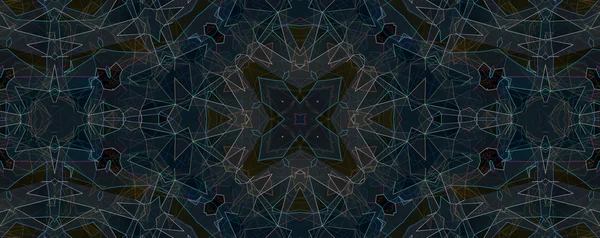 Light blue kaleidoscope background — Stock Photo, Image