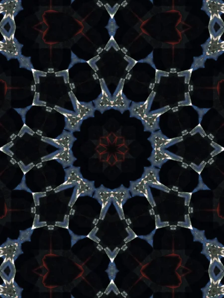 Abstrakt färgglada seamless mönster Kalejdoskop — Stockfoto