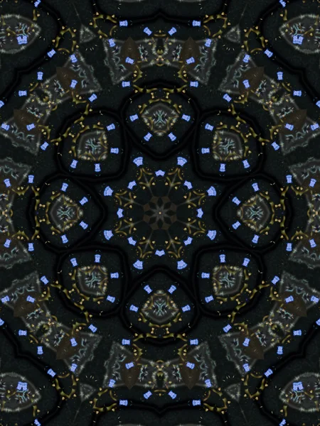Абстрактний барвистий безшовний візерунок калейдоскоп — стокове фото