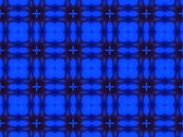 Tło światło niebieskie Kalejdoskop — Zdjęcie stockowe
