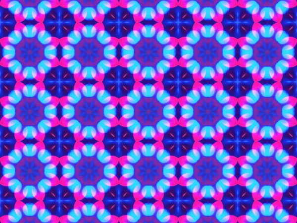 Abstract colorful seamless pattern kaleidoscope — Stock Photo, Image