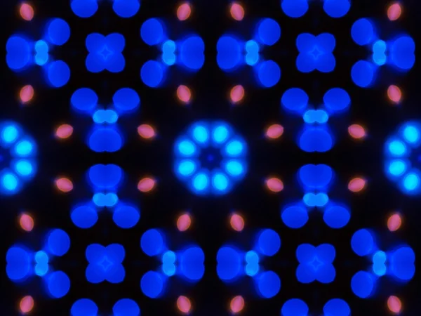 Light blue kaleidoscope background — Stock Photo, Image