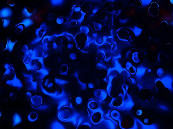 Caleidoscopio azzurro sfondo — Foto Stock