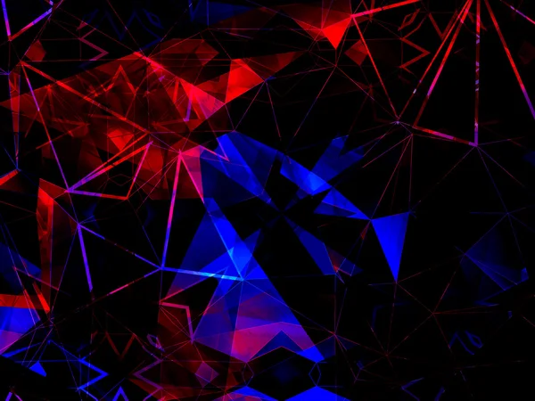 Абстрактный красочный бесшовный калейдоскоп — стоковое фото