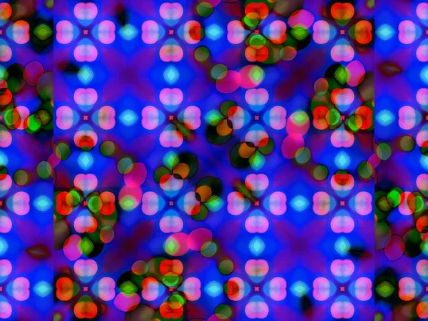 Light blue kaleidoscope background — Stock Photo, Image