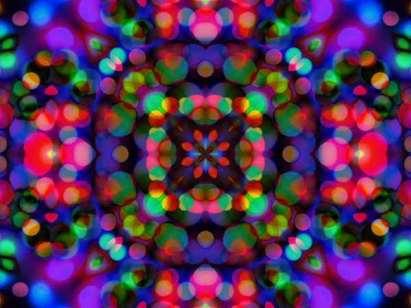 Abstracte kleurrijke naadloze patroon Caleidoscoop — Stockfoto