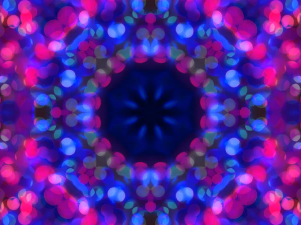 Streszczenie tekstura kalejdoskopie fioletowy — Zdjęcie stockowe