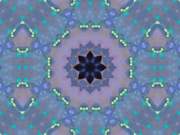Abstraktní barevné bezešvé pattern kaleidoskop — Stock fotografie