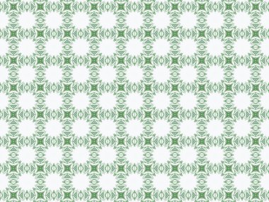 Yeşil soyut kaleydoskop arka plan