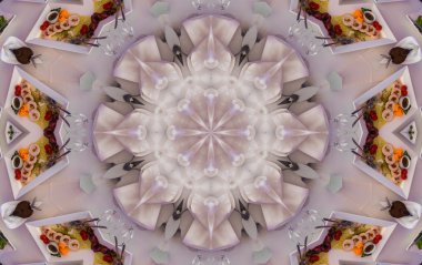 Peygamber Çiçeği çiçek Merkezi mor Mandala