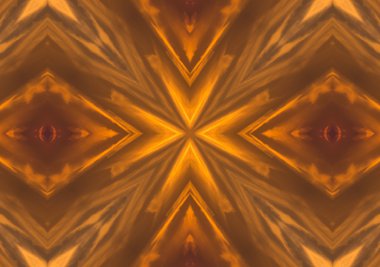 Brown etnik desen. Soyut kaleydoskop