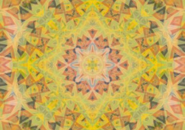 Modern kaleidoscope arka plan.