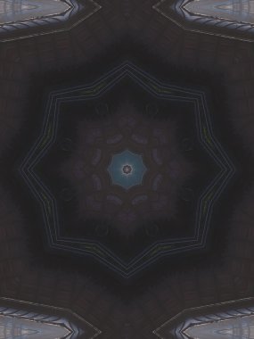 Kaleydoskop soyut gri desen desen