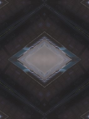 Kaleydoskop soyut gri desen desen