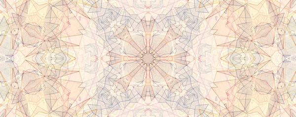 Färgglada kalejdoskop mönster, abstrakt design — Stockfoto