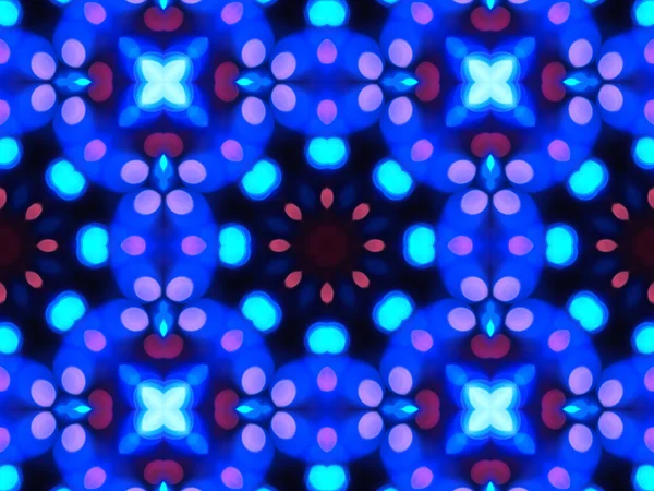 Světle modrá kaleidoskop pozadí — Stock fotografie