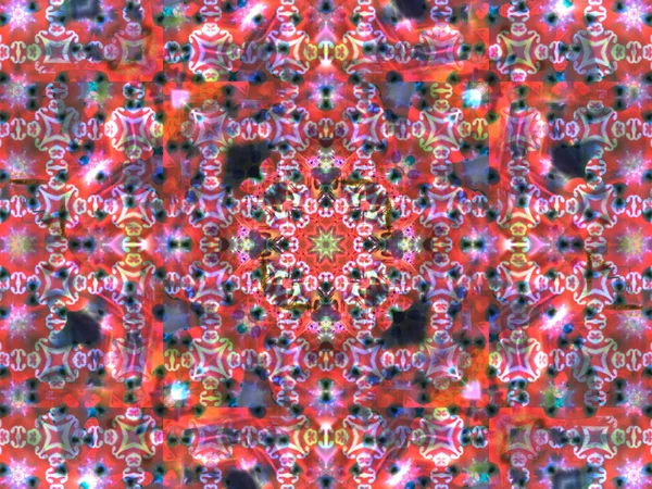Abstract background pattern, kaleidoscope — Stock Photo, Image