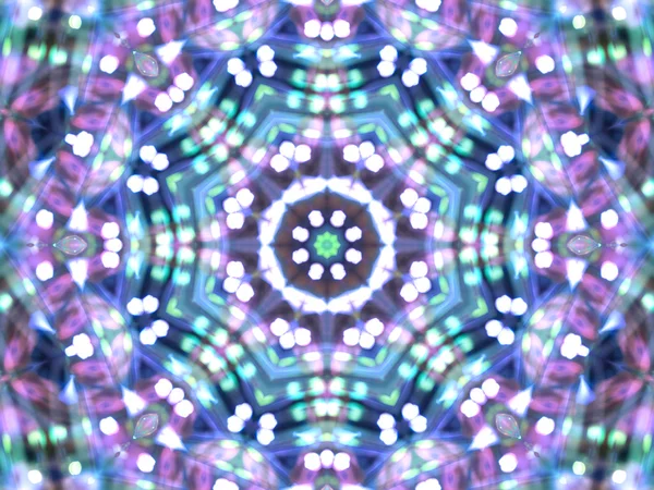 Abstract kaleidoscopic purple texture — Stock Photo, Image