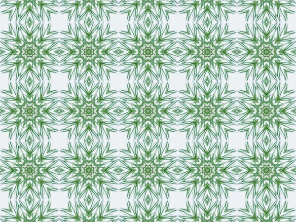 Fondo caleidoscopio abstracto verde —  Fotos de Stock