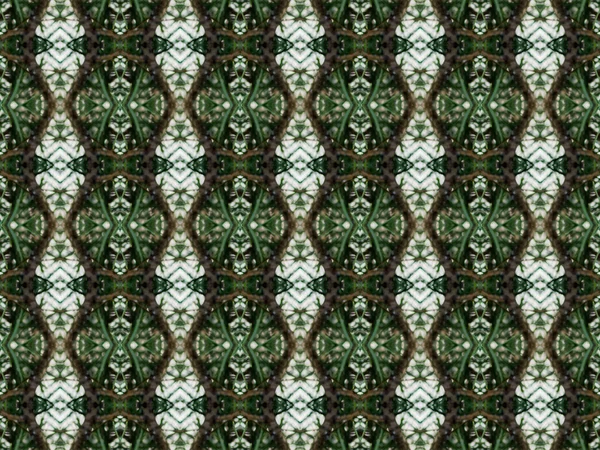 Fondo caleidoscopio abstracto verde — Foto de Stock