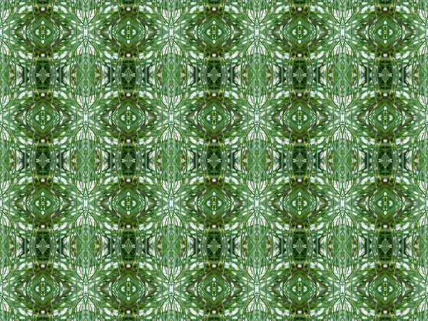 Fondo caleidoscopio abstracto verde —  Fotos de Stock