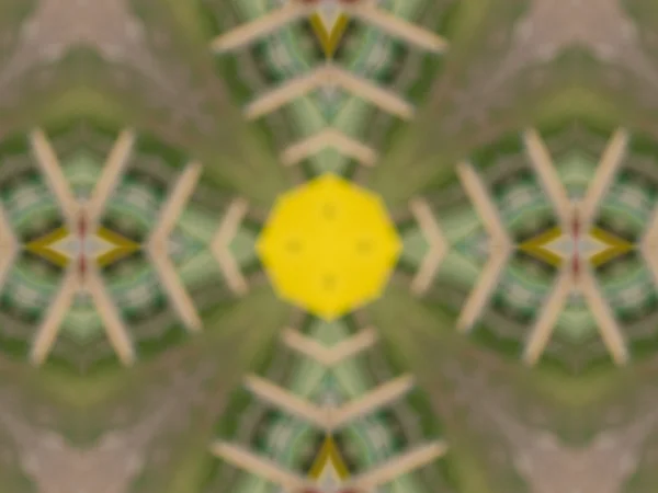 Grüne abstrakte Kaleidoskop Hintergrund — Stockfoto