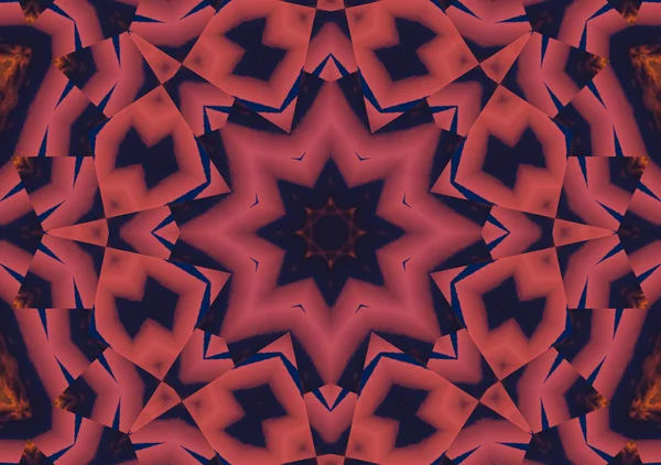 Absztrakt háttér minta, Kaleidoszkóp — Stock Fotó