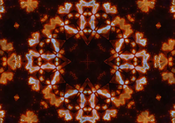 Абстрактный красочный бесшовный калейдоскоп — стоковое фото