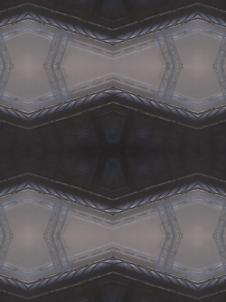 Kaleidoszkóp absztrakt szürke minta minta — Stock Fotó