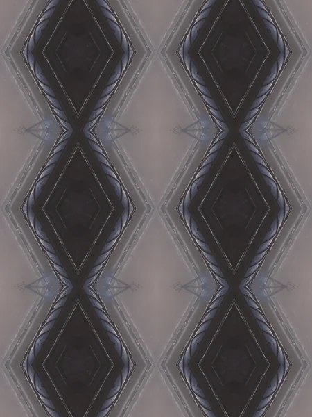 Pattern of kaleidoscope abstract grey pattern — Stock Photo, Image