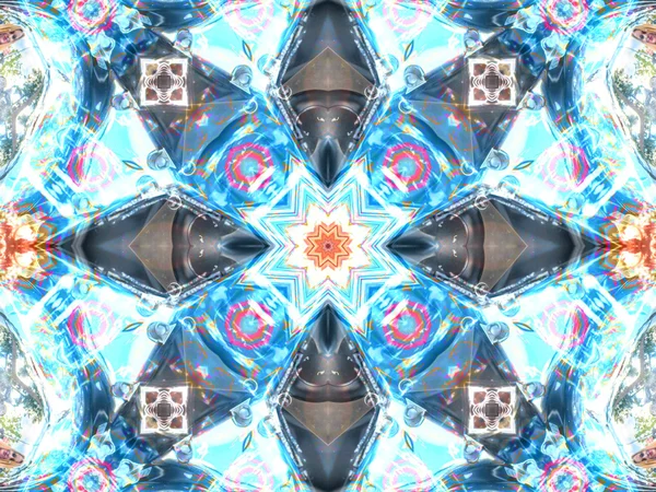Abstrakt kalejdoskopisk lila konsistens — Stockfoto