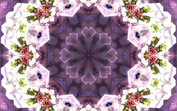 Kaleidoscopic pattern  texture — Stock Photo, Image